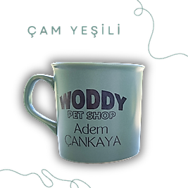 Çam Yeşili Bardak