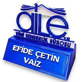 Dini Rehberlik Bürosu Masa İsimliği