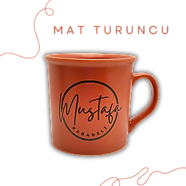 Mat Turuncu Bardak