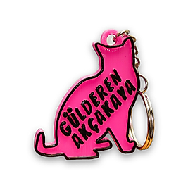 Kedi Figürlü Anahtarlık