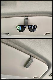 Güneşlik Gözlük Tutucu