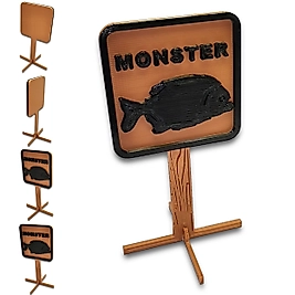 Monster Akvaryum Tabelası