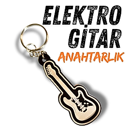 ELEKTRO GİTAR ANAHTARLIK